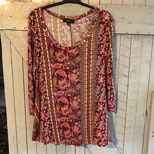Naïf Paisley Print Top